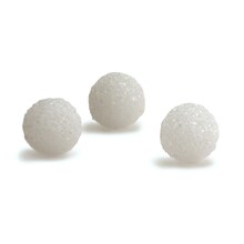 Hygloss 1 Foam Balls, White, 12/Pack (HYG51101)