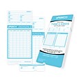uPunch Pay-to-Punch Time Card for SB1200 Time Clock, 100/Pack (SBTCB1100)