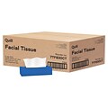 Quill Brand® Flat Box Facial Tissue, 2-Ply, White, 100 Sheets/Box, 30 Boxes/Carton (7TF830-QCCCT)