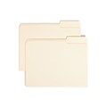 Smead File Folder, Letter, 1/3-Cut Tab Right Position, Letter Size, Manila, 100/Box (10333)