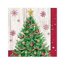 Creative Converting Vintage Christmas Napkin, Multicolor, 48/Pack (DTC366959NAP)