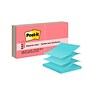 Post-it Pop-up Notes, 3" x 3", Poptimistic Collection, 100 Sheet/Pad, 6 Pads/Pack (R330-AN)