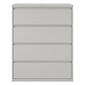 Quill Brand® 4-Drawer Lateral File Cabinet, Locking, Letter/Legal, Gray, 42"W (20301D)