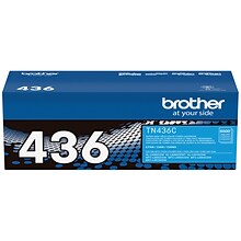 Brother TN-436 Cyan Extra High Yield Toner Cartridge, Print Up to 6,500 Pages (TN436C)