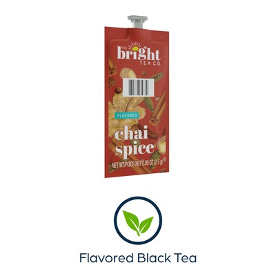 The Bright Tea Co. Chai Spice Tea, Flavia Freshpack, 100/Carton (MDRB501)