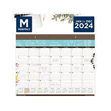 2024 AT-A-GLANCE Suzani 21.75 x 17 Monthly Desk Pad Calendar (SK17-704-24)