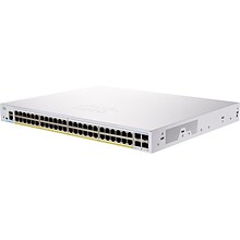 Cisco Business 350 Series 52-Port Gigabit Ethernet Managed Switch, Silver (CBS350-48P-4G-NA)