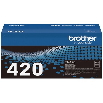 Brother TN-420 Black Standard Yield Toner Cartridge   (BRTTN420)