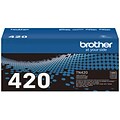 Brother TN-420 Black Standard Yield Toner Cartridge, Print Up to 1,200 Pages