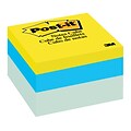 Post-it Notes, 3 x 3, Blue Wave, 470 Sheet/Pad (2056-RC)