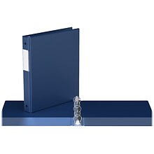 Davis Group Premium Economy 1 3-Ring Non-View Binders, Royal Blue, 6/Pack (2311-92-06)