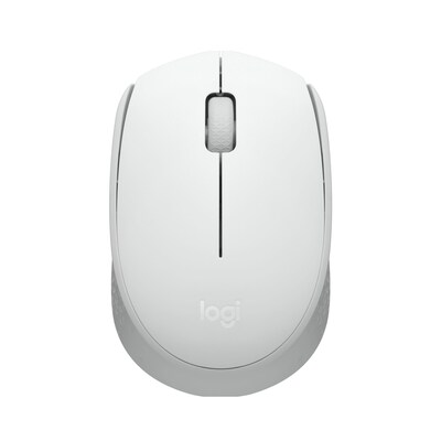 Logitech M170 Wireless Ambidextrous Optical Mouse, Off-White (910-006864)