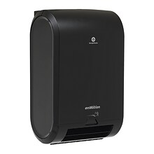 enMotion® Flex Automated Touchless Roll Paper Towel Dispenser by GP PRO, Black, 13.310” W x 8.160” D
