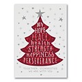Custom Together and Connected Cards, with Envelopes, 5 5/8  x 7 7/8 Holiday Card, 25 Cards per Set