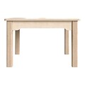 Flash Furniture Bright Beginnings Hercules Square Table, 23.5 x 23.5, Beech (MK-ME088007-GG)
