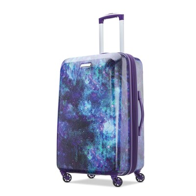 American Tourister Moonlight 27.55" Hardside Cosmos Suitcase, 4-Wheeled Spinner, Cosmos (92505-6418)