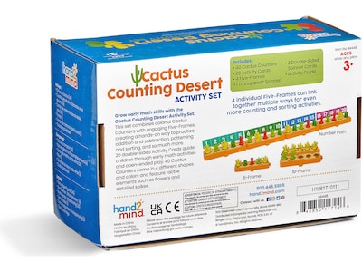 hand2mind Cactus Counting Desert Activity Set (94448)