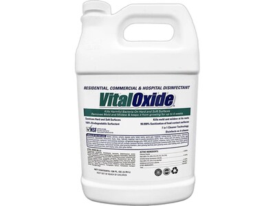 Vital Oxide Disinfecting Cleaner, 128 Fl. Oz., 4/Carton (CH255)