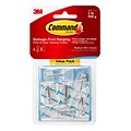 Command Clear Medium Wire Hook Value Pack, 6-Command Hooks, 8-Command Strips (17065CLR-6ES)