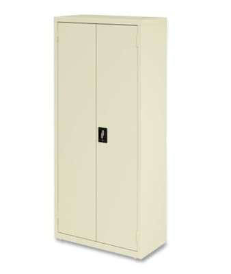 OIF 66H Steel Storage Cabinet with 3 Shelves, Putty (CM6615PY)
