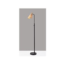 Adesso Cove 58 Metal Floor Lamp with Irregular Shade (5113-01)