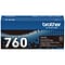 Brother TN 760 Black High Yield Toner Cartridge,   Print Up to 3,000 Pages