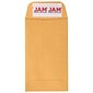 JAM Paper Peel & Seal Closure, Coin Envelopes, Brown Kraft Manila, 2.5" x 4.25", 100/Box (400238460D)