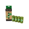 The Original Poop Bags® Compostable Dog Waste Roll, Twin Pack, 120 Count (4ROLL009)