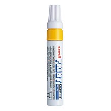 uni PAINT PX-30 Oil-Based Paint Marker, Broad Line, Yellow (63735)