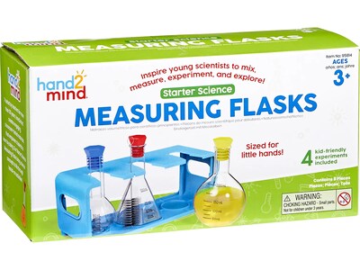 hand2mind Starter Science Measuring Flasks Set (IN95814)