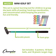 Champion Sports Mini Golf Set (CHSMGSET)