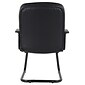 Boss Leather Guest Chair, Black (B7309)