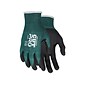 MCR Safety Cut Pro Hypermax Fiber/Nitrile Work Gloves, Small, A2 Cut Level, Green/Black, Pair (96782S)