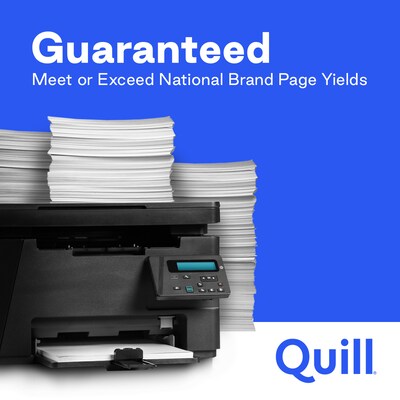 Quill Brand® Remanufactured Cyan Standard Yield Toner Cartridge Replacement for HP 651A (CE341A) (Lifetime Warranty)