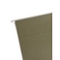 Smead 100% Recycled Hanging File Folders, 2" Expansion, Legal Size, Standard Green, 25/Box (65095)