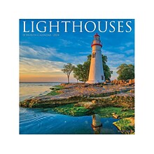 2024 Willow Creek Lighthouses 12 x 12 Monthly Wall Calendar (34279)