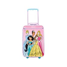 American Tourister Disney Kids Princess Polyester Carry-On Luggage, Multicolor (139451-2093)