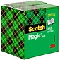 Scotch® Magic™ Invisible Tape Refill, 1/2" x 72 yds., 2 Rolls/Pack (810-2P12-72)