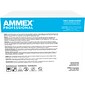 Ammex Professional VPF Powder Free Vinyl Exam Gloves, Latex-Free, Clear, Large, 100/Box (VPF66100)