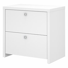 Bush Business Furniture Echo Lateral File Cabinet, Pure White (KI60102-03)