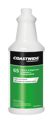 Coastwide Professional™ 65 Heavy-Duty 32 Oz. Spray Bottle, Green (CW6500SB-A)