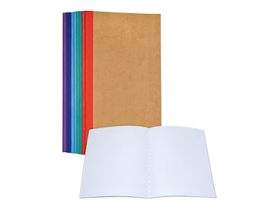 Better Office Customizable Notebook, 5.5 x 8.3, 30 Sheets, Kraft, 10/Pack (25030-10PK)