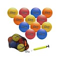 Xcello Sports Playground Balls, Assorted Colors, 12/Pack (PGB-8.5-ASST-12)