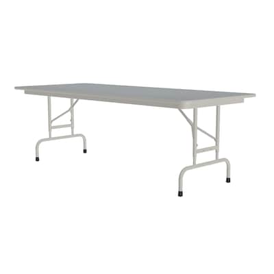 Correll Folding Table, 72x30 , Gray Granite (CFA3072TF-15)