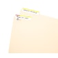 Avery Laser/Inkjet File Folder Labels, 0.67" x 3.44", Yellow, 252/Pack (5209)
