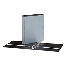 Cardinal XtraLife ClearVue Heavy Duty 1 3-Ring Non-View Binders, D-Ring, Black (26301)