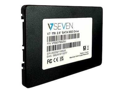 V7 1TB 2.5 SATA/600 Internal Solid State Drive (V7SSD1TBS25U)