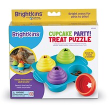 Brightkins Cupcake Party! Treat Puzzle, Multicolored, 6 Pieces (LER9365)