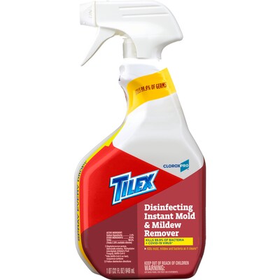 CloroxPro Tilex Disinfecting Instant Mold and Mildew Remover Spray, 32 oz. (35600)