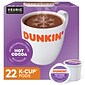 Dunkin' Milk Chocolate Hot Cocoa, 0.51 oz. Keurig® K-Cup® Pods, 22/Box (611247377215)